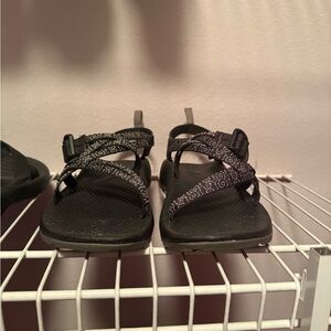 Kids Black Chaco Sandals Size 6